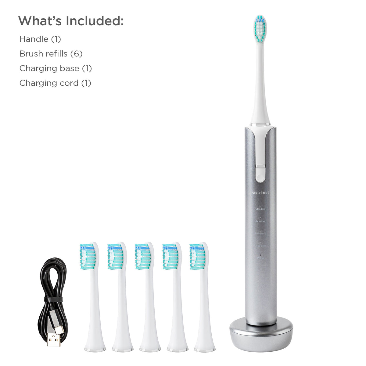 Soniclean Lux Rechargeable Toothbrushes with Replacement Heads